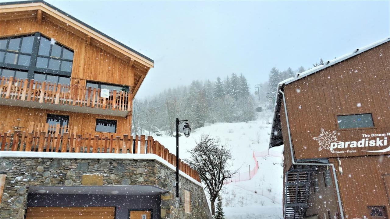 Chalet Hermine Bed & Breakfast La Plagne-Tarentaise Ngoại thất bức ảnh